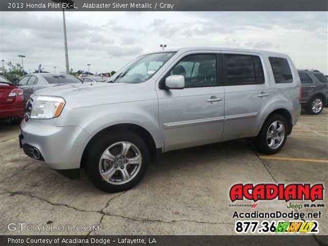 2013 Honda Pilot EX-L in Alabaster Silver Metallic