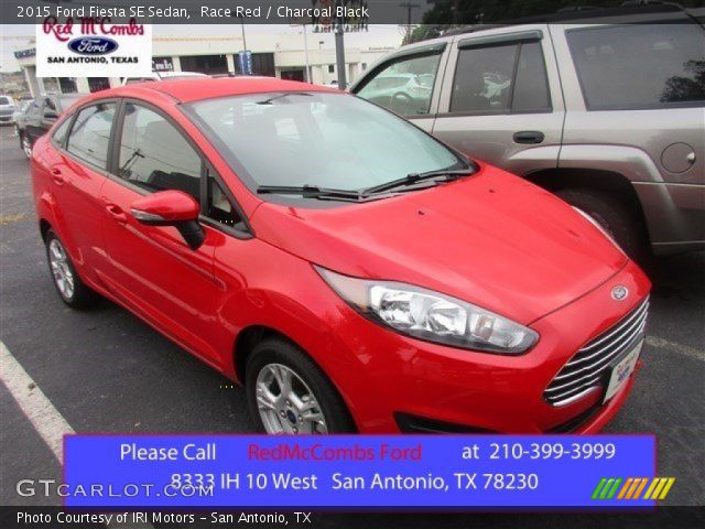 2015 Ford Fiesta SE Sedan in Race Red