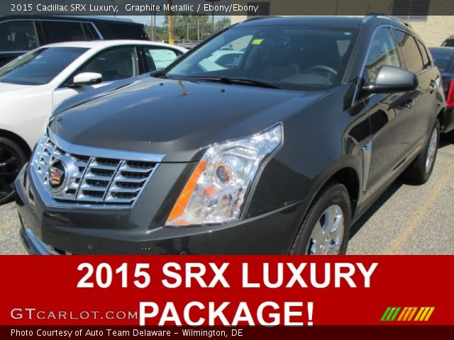 2015 Cadillac SRX Luxury in Graphite Metallic