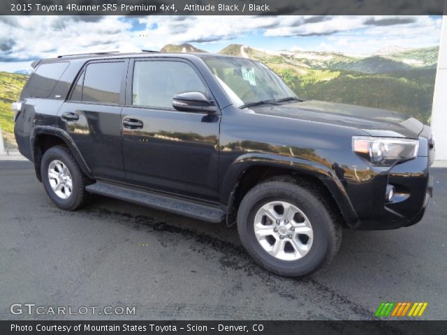 2015 Toyota 4Runner SR5 Premium 4x4 in Attitude Black