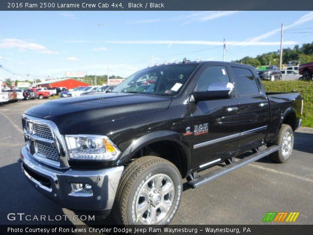 2016 Ram 2500 Laramie Crew Cab 4x4 in Black