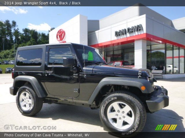 2014 Jeep Wrangler Sport 4x4 in Black