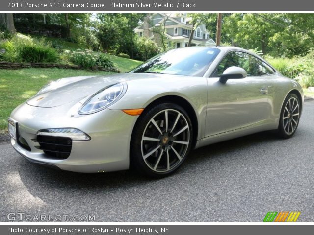 2013 Porsche 911 Carrera Coupe in Platinum Silver Metallic