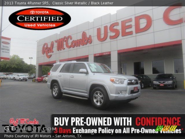 2013 Toyota 4Runner SR5 in Classic Silver Metallic