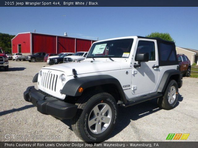 2015 Jeep Wrangler Sport 4x4 in Bright White