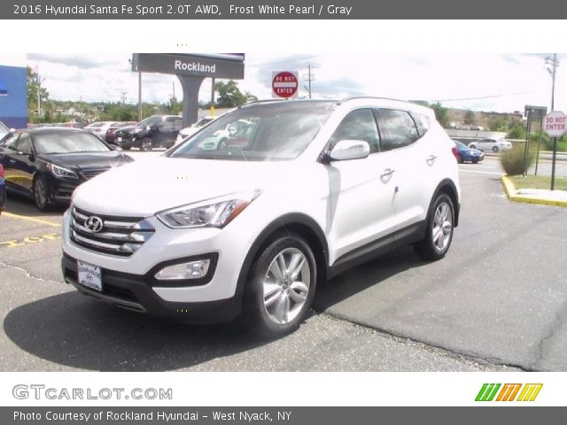 2016 Hyundai Santa Fe Sport 2.0T AWD in Frost White Pearl