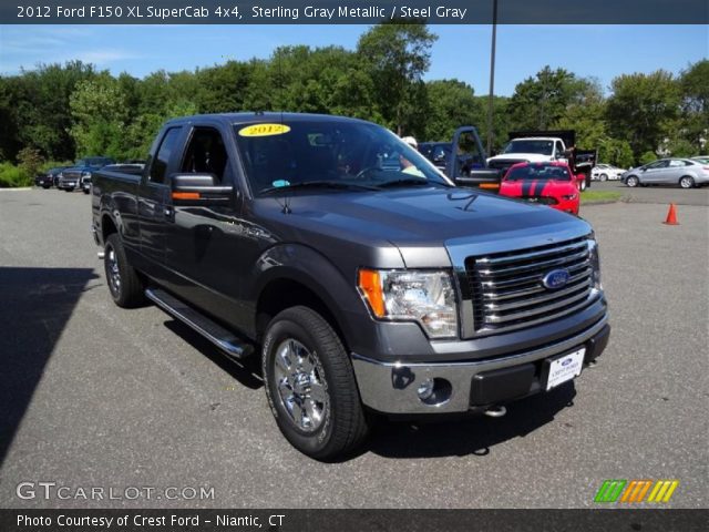 2012 Ford F150 XL SuperCab 4x4 in Sterling Gray Metallic