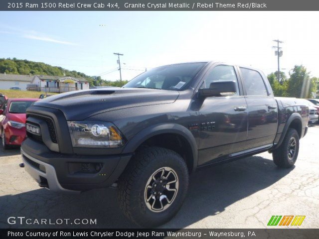 2015 Ram 1500 Rebel Crew Cab 4x4 in Granite Crystal Metallic