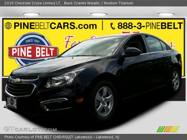2016 Chevrolet Cruze Limited LT in Black Granite Metallic