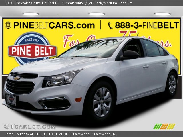 2016 Chevrolet Cruze Limited LS in Summit White