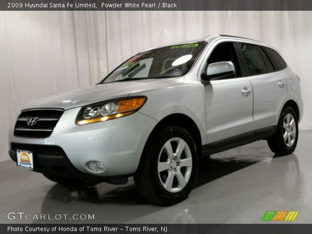 2009 Hyundai Santa Fe Limited in Powder White Pearl