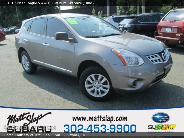 2011 Nissan Rogue S AWD in Platinum Graphite