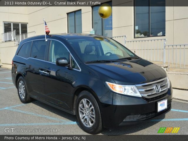 2013 Honda Odyssey EX-L in Crystal Black Pearl