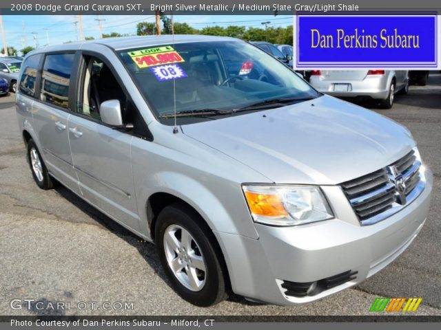 2008 Dodge Grand Caravan SXT in Bright Silver Metallic