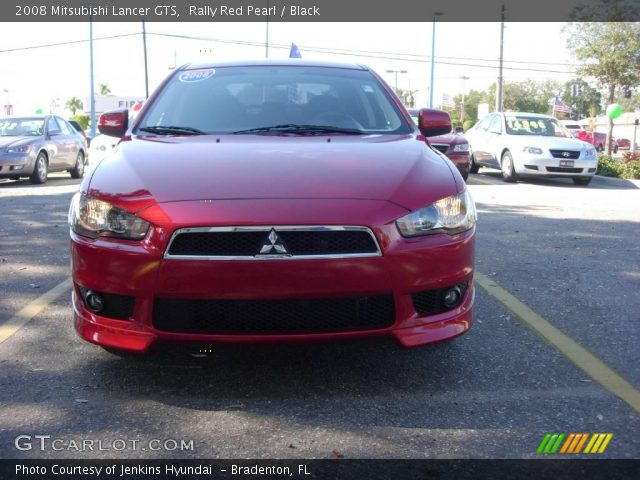 2008 Mitsubishi Lancer GTS in Rally Red Pearl