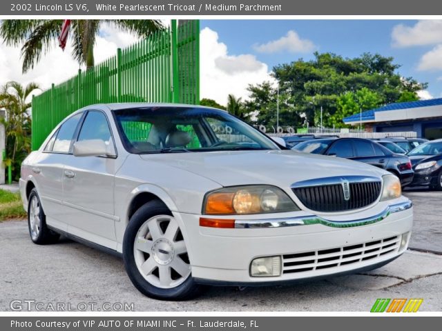 2002 Lincoln LS V6 in White Pearlescent Tricoat
