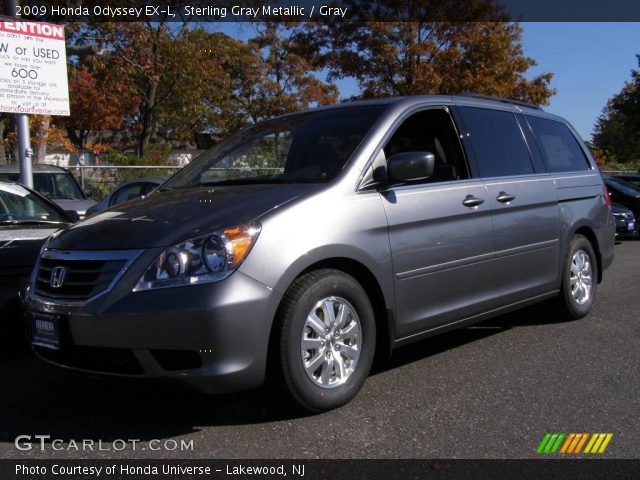 2009 Honda Odyssey EX-L in Sterling Gray Metallic