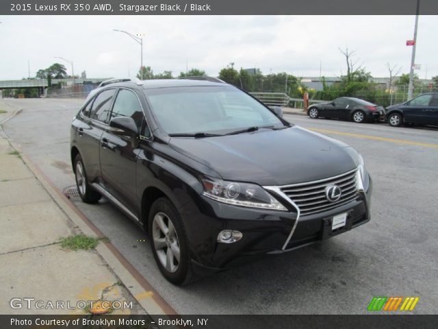 2015 Lexus RX 350 AWD in Stargazer Black