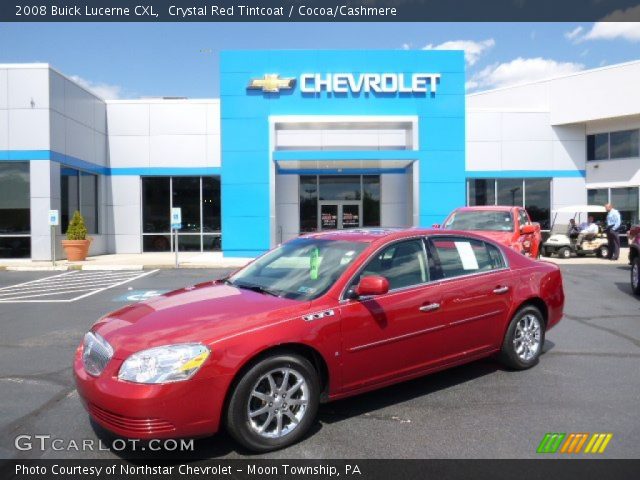 2008 Buick Lucerne CXL in Crystal Red Tintcoat