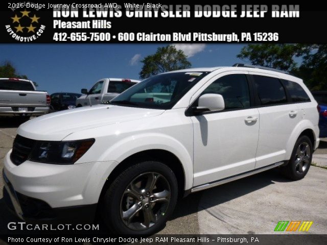 2016 Dodge Journey Crossroad AWD in White