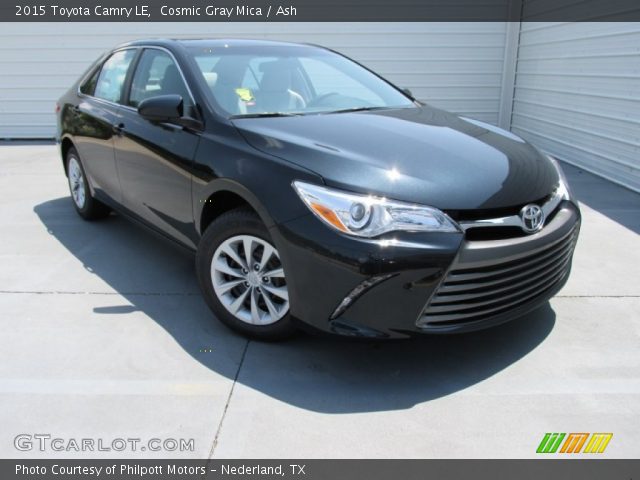 2015 Toyota Camry LE in Cosmic Gray Mica