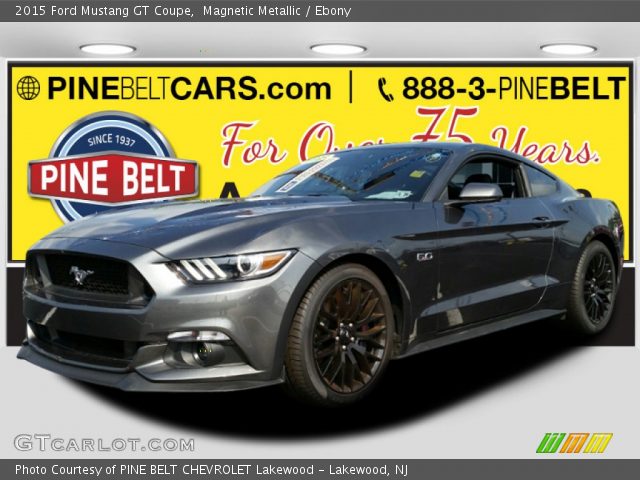 2015 Ford Mustang GT Coupe in Magnetic Metallic
