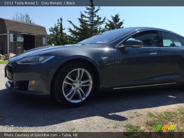 2013 Tesla Model S  in Grey Metallic