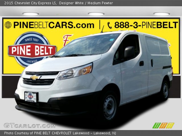 2015 Chevrolet City Express LS in Designer White