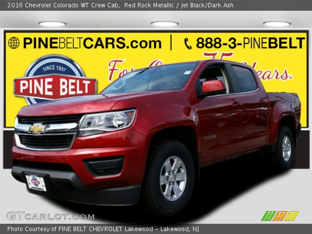 2016 Chevrolet Colorado WT Crew Cab in Red Rock Metallic
