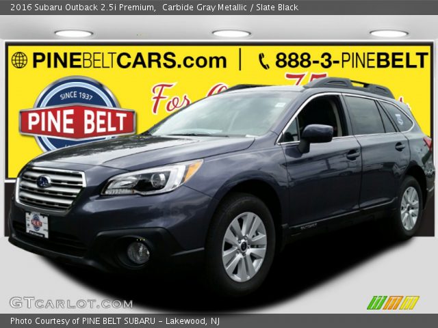 2016 Subaru Outback 2.5i Premium in Carbide Gray Metallic