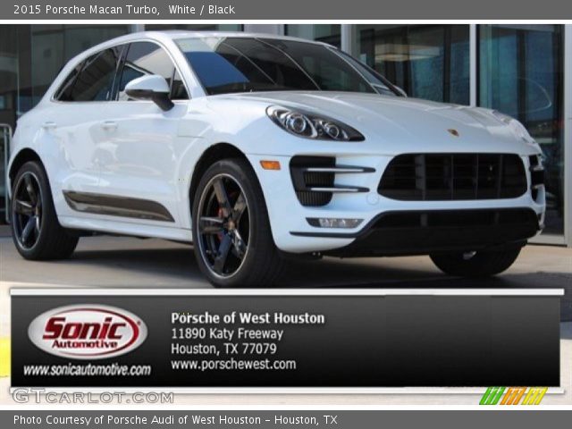 2015 Porsche Macan Turbo in White