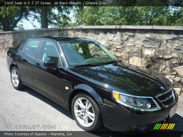 2006 Saab 9-5 2.3T Sedan in Jet Black Metallic