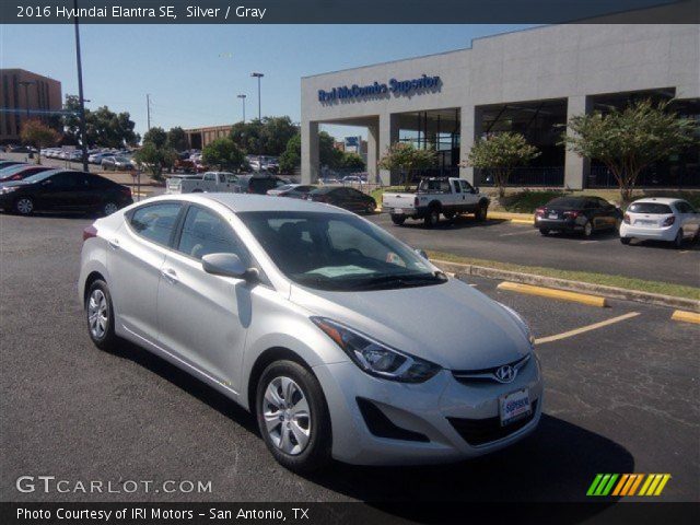 2016 Hyundai Elantra SE in Silver