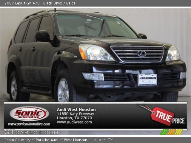 2007 Lexus GX 470 in Black Onyx