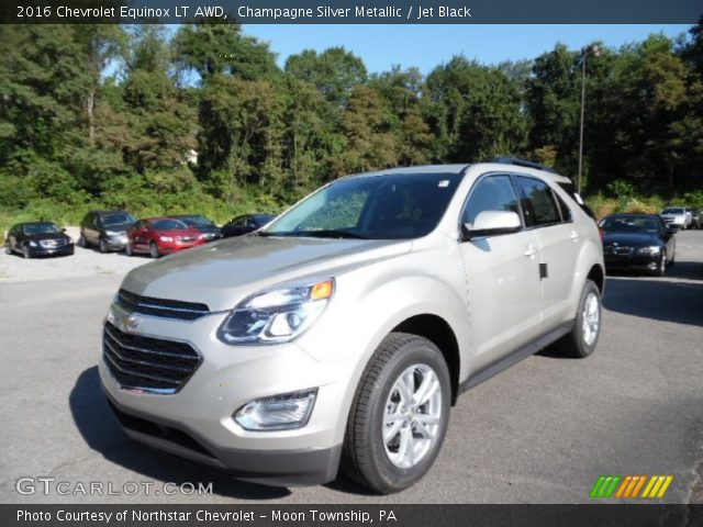 2016 Chevrolet Equinox LT AWD in Champagne Silver Metallic