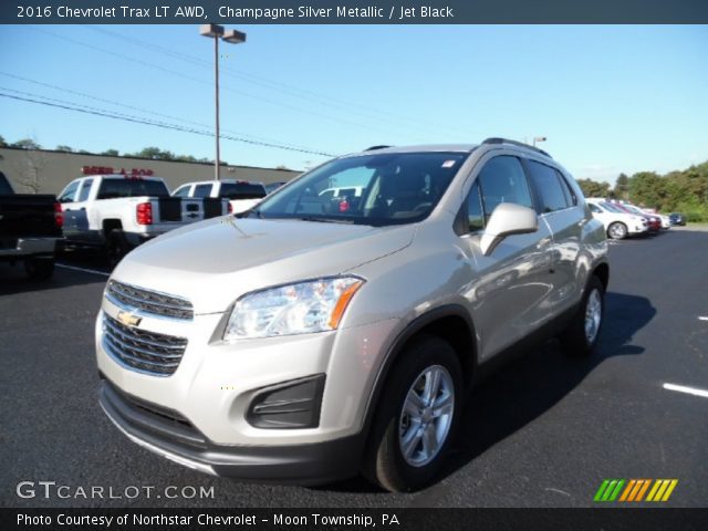 2016 Chevrolet Trax LT AWD in Champagne Silver Metallic
