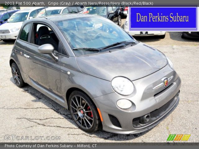 2013 Fiat 500 Abarth in Grigio (Gray)
