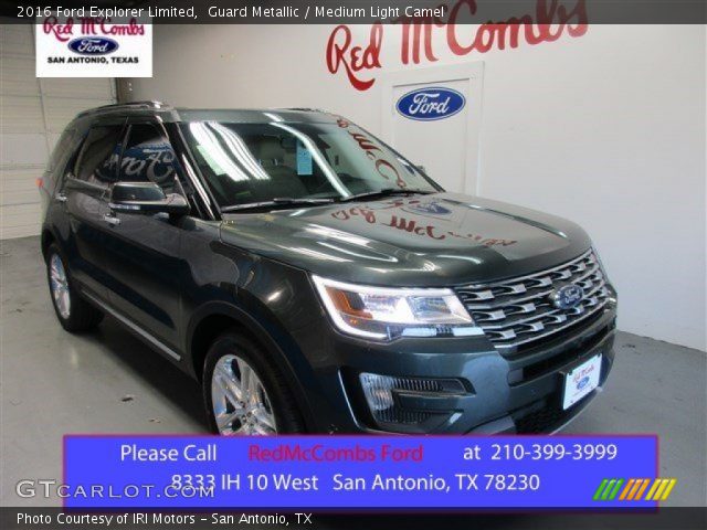 2016 Ford Explorer Limited in Guard Metallic