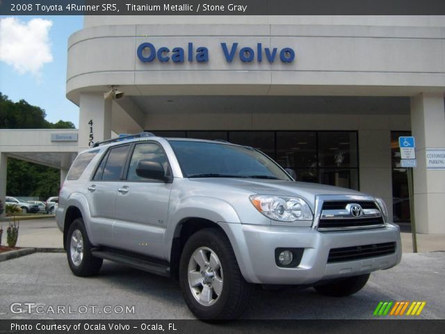 2008 Toyota 4Runner SR5 in Titanium Metallic