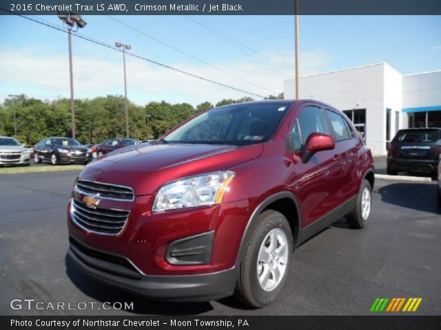 2016 Chevrolet Trax LS AWD in Crimson Metallic
