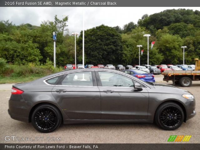 2016 Ford Fusion SE AWD in Magnetic Metallic