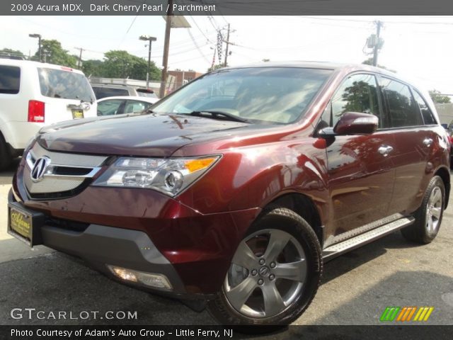 2009 Acura MDX  in Dark Cherry Pearl