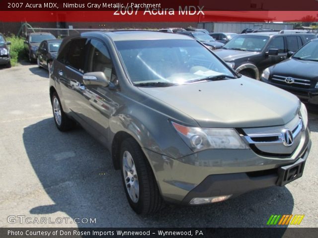 2007 Acura MDX  in Nimbus Gray Metallic