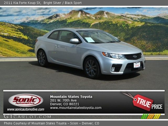 2011 Kia Forte Koup SX in Bright Silver