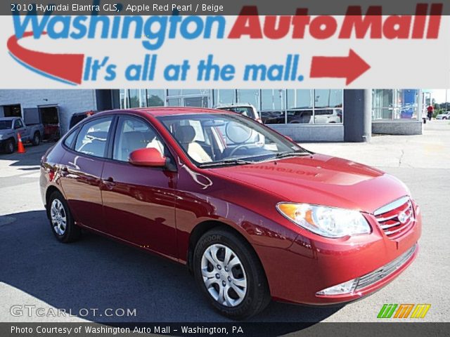 2010 Hyundai Elantra GLS in Apple Red Pearl
