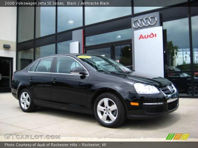 2008 Volkswagen Jetta SE Sedan in Black