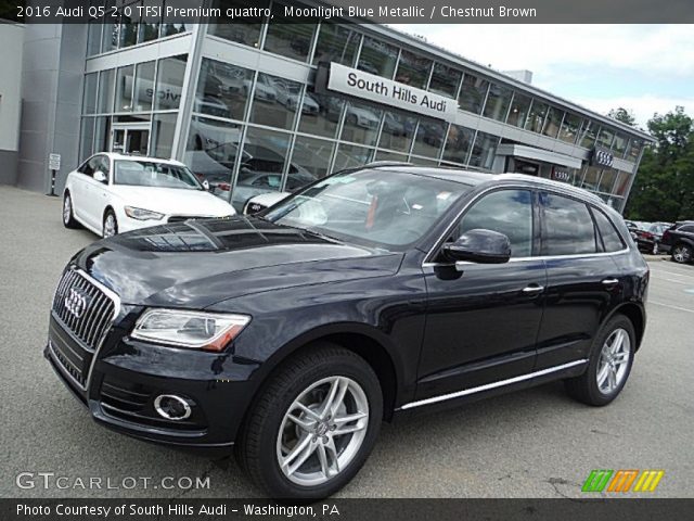 2016 Audi Q5 2.0 TFSI Premium quattro in Moonlight Blue Metallic