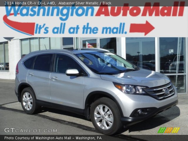 2014 Honda CR-V EX-L AWD in Alabaster Silver Metallic