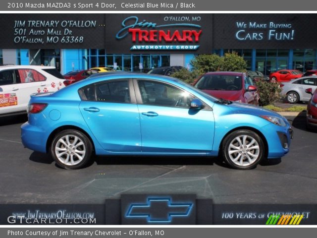 2010 Mazda MAZDA3 s Sport 4 Door in Celestial Blue Mica