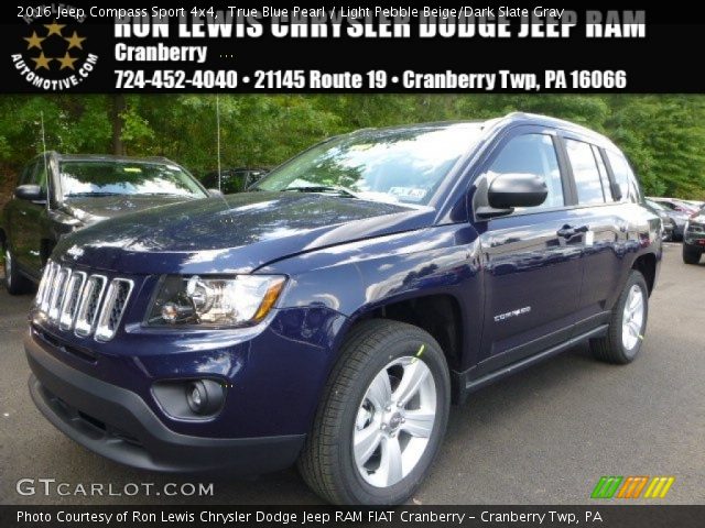 2016 Jeep Compass Sport 4x4 in True Blue Pearl